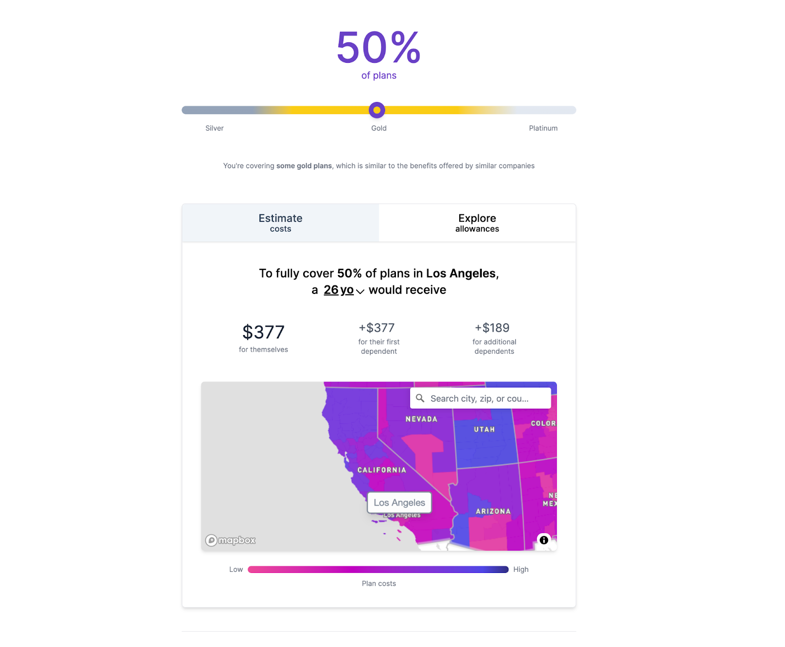 Thatch uses data from 60,000 health plans to define custom healthcare budgets for each employee.