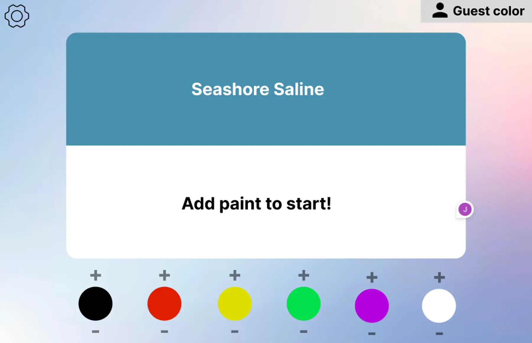 Hexblend original UI design